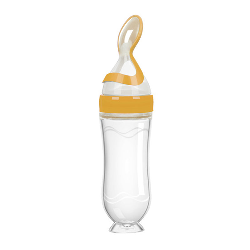 Silicone Baby Rice Paste Feeding Spoon Soft Spoon