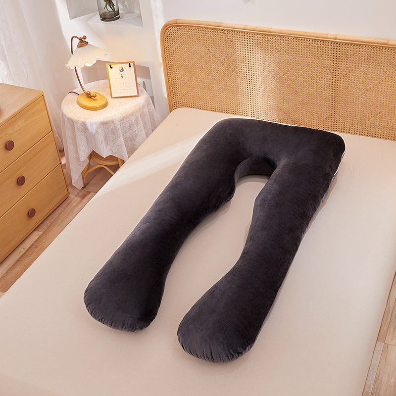 Multifunctional Pure Cotton U Shape Maternity Pillow Removable Washable