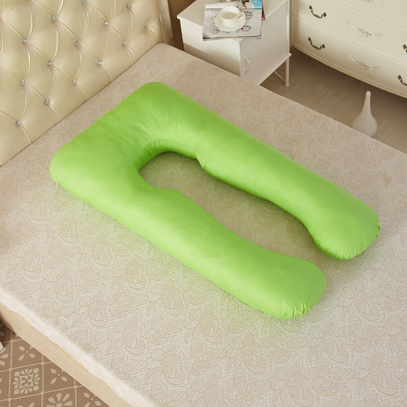 Multifunctional Pure Cotton U Shape Maternity Pillow Removable Washable