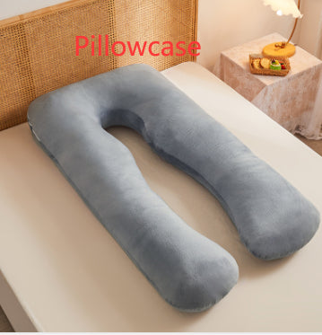 Multifunctional Pure Cotton U Shape Maternity Pillow Removable Washable