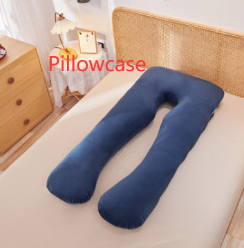 Multifunctional Pure Cotton U Shape Maternity Pillow Removable Washable
