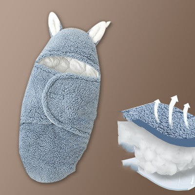 Thickened Newborn Baby Swaddle Sleeping Bag Wrap